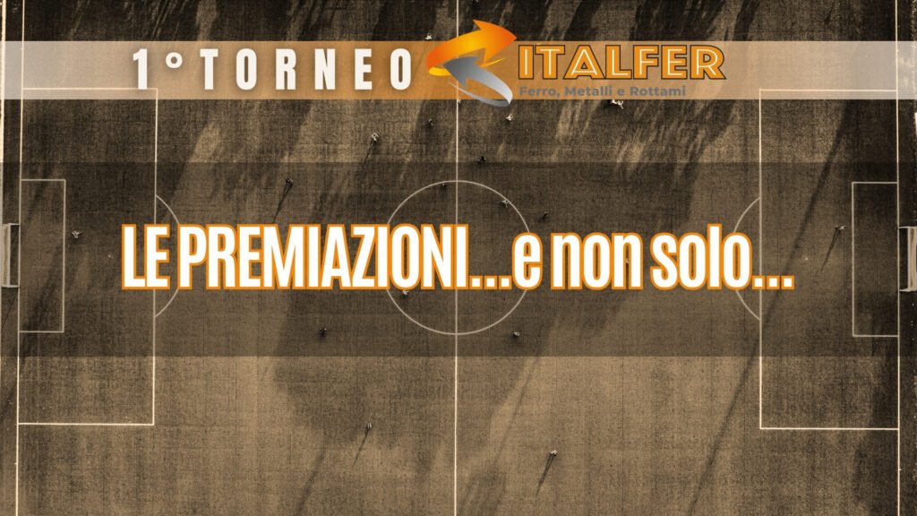 17.15 le premiazioni